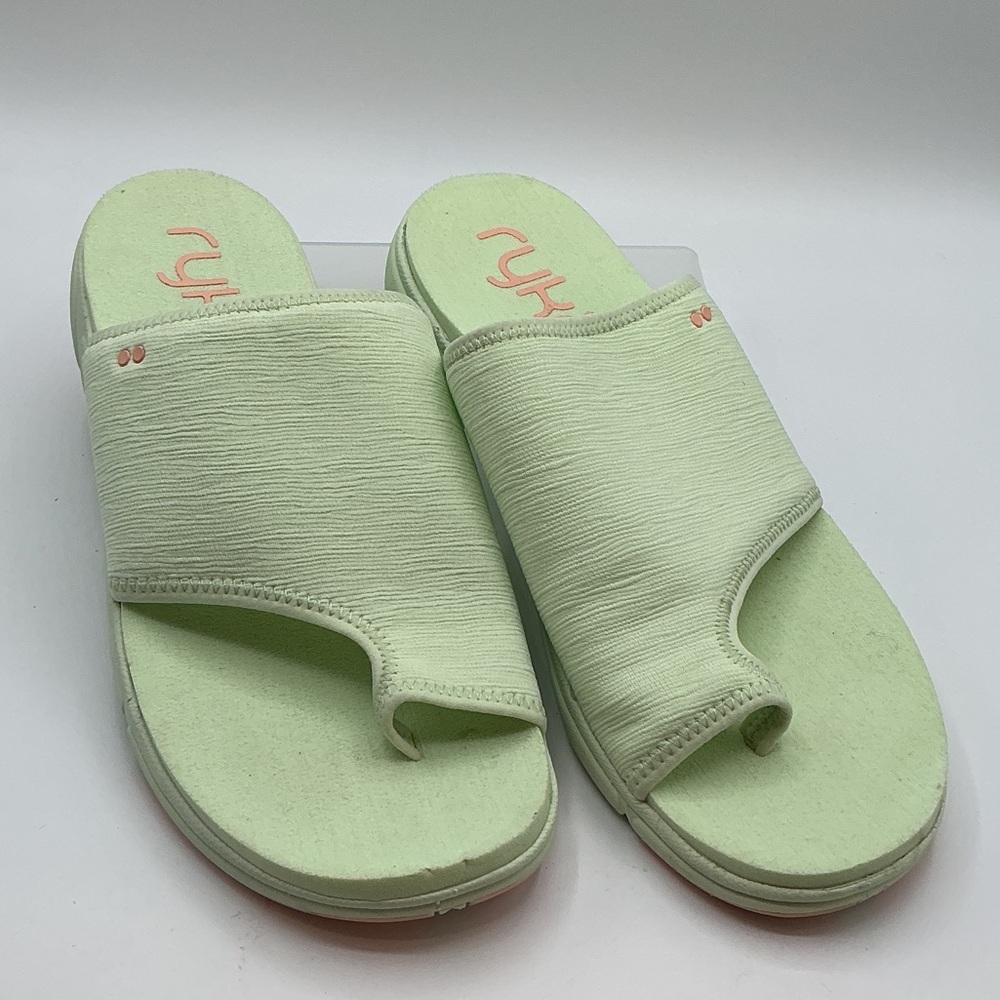 Ryka Women's Margo Slide Sandals, ambrosia green, size 11